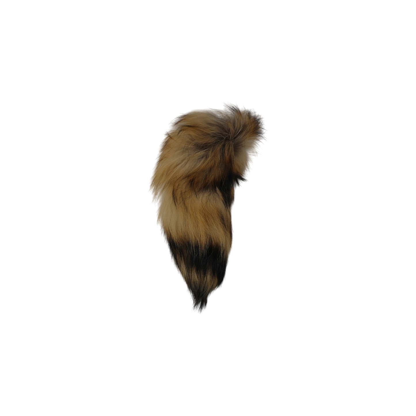 Natural Finn Raccoon Tail Attachment