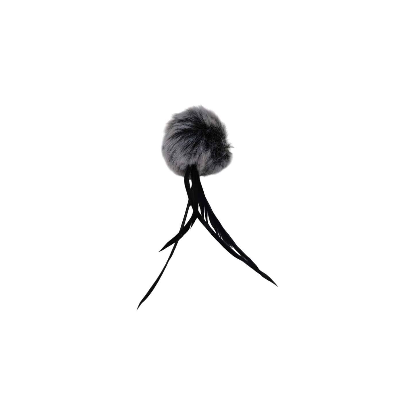 Fluff Ball with Tail Attachment Toy