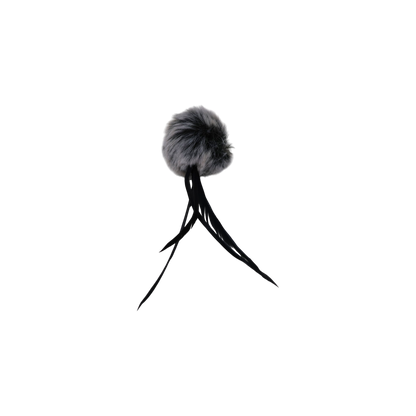 Fluff Ball with Tail Attachment Toy